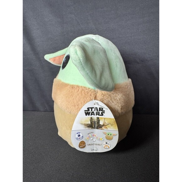 Squishmallows Star Wars Mandalorian Grogu The Child Baby Yoda 10" Plush Disney - Picture 5 of 10